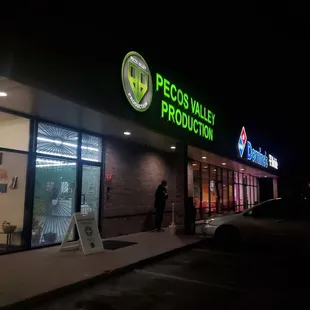 pecos valley production edgewood dispensary exterior