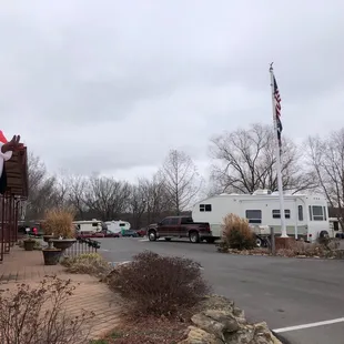 Rigg pull in area for check in