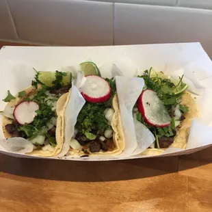 Asada tacos.