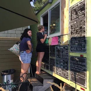 It's right next to a weed shop