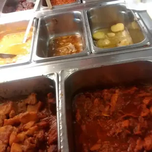 Hot food lunch counter