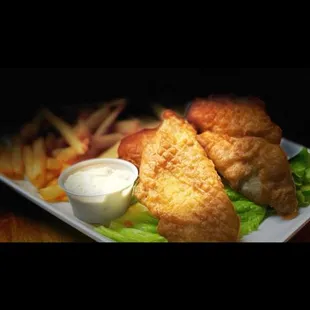 fish, fish and chips, food, seafood