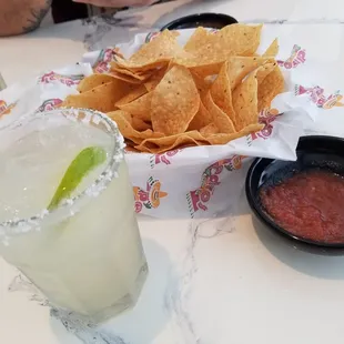 Mexican Mule with Chips and Salsa