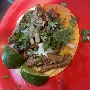 Aka crate street steak tacos !