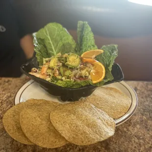 Large ceviche