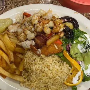 Seafood platter