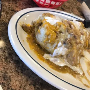 Chile Verde Burrito!