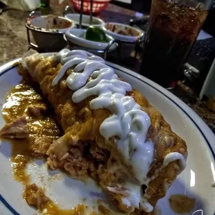 Burrito de Chile Verde