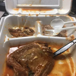 End only ate rice and beans