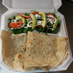 Great asada quesadilla taste as good as it looks