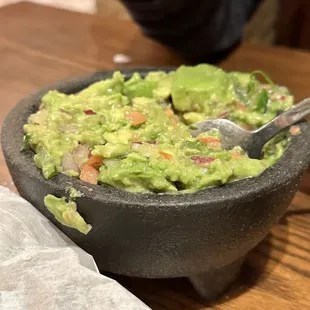 Small fresh Guacamole