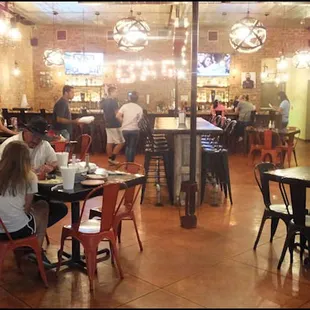 When you walk through the main dining room, you will enter another dining room, much more "intimate," complete with soft lighting and a full