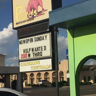 They had a party today, and we were not allowed to dine! This is what the sign says, and yes today is Sunday!