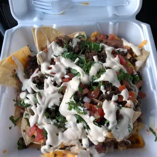 Asada Nachos supreme