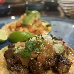 Beef tacos