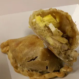 Yellow Chili Chicken empanada