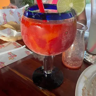 Mango chili margarita