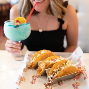tacos and margarita