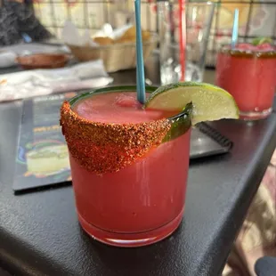 Frozen Strawberry Margarita!
