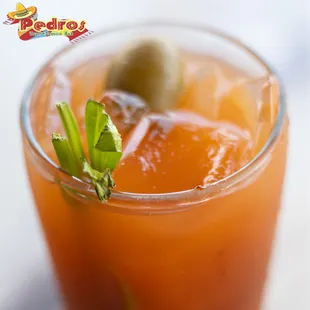 a closeup of the drink