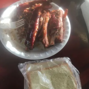 Rib platter