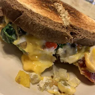 Made-to-order breakfast sandwich   just perfect!