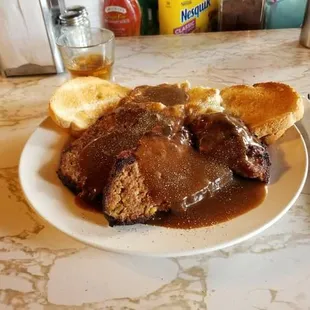Meatloaf homemade of course. Special of the day!!!!