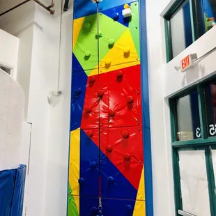 Rock wall!