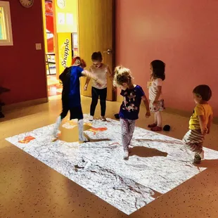 Interactive game zone