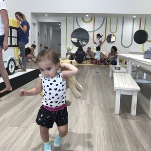 Trying to take him home with us.