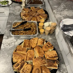 Last-minute catering done, right!