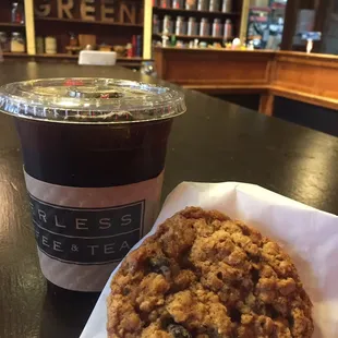 Cold Brew n an Oatmeal Cookie