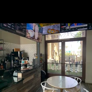 a view of a coffee shop