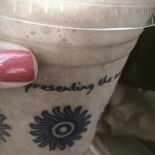 Coconut Mocha Freddo (omg, love!)