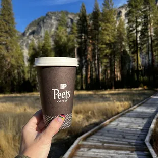 Grateful for Peet's in the valley!