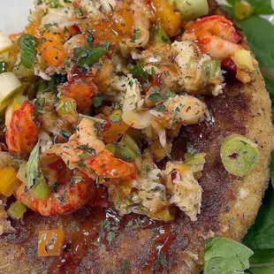 a plate of food