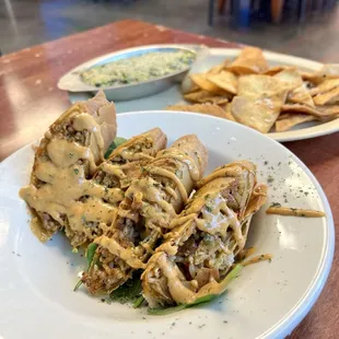 Jambalaya egg rolls
