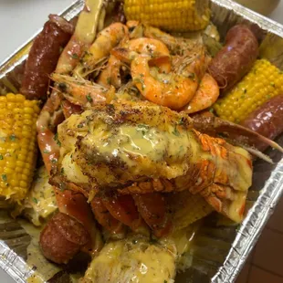 Uptown Snow crab &amp; Lobster Pan