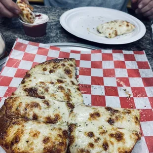 Garlic Cheese Breas