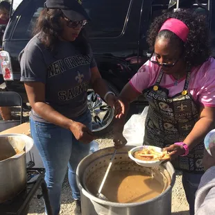 Onsite Gumbos for your tailgating