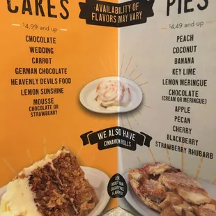 The only menu that matters! DESSERT