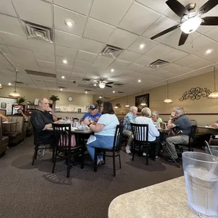 Inside dining
