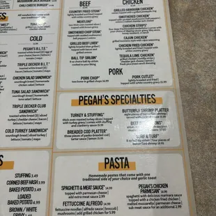 menu, sushi and sashimi
