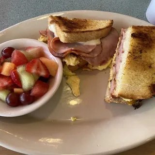 Grilled Ham and Egg Sandwich