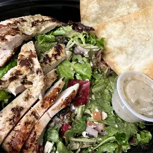 Greek Salad with Greek (2 oz) dressing