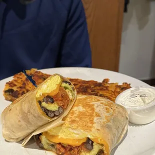 Tex Mex Breakfast Burrito