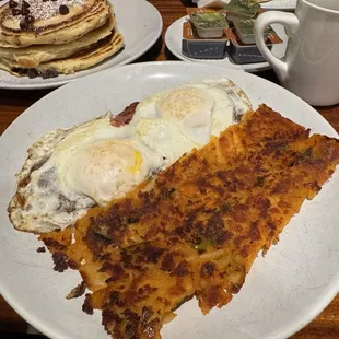 Corned Beef Hash and Eggs