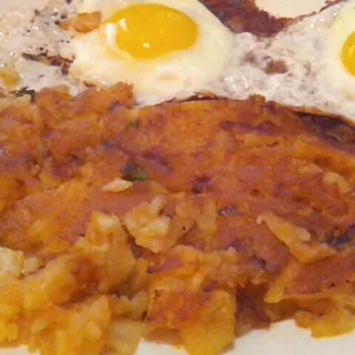 Corned Beef Hash and Eggs