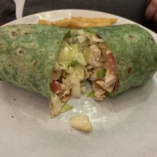 #8. Greek Salad Wrap