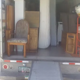 Loading a truck